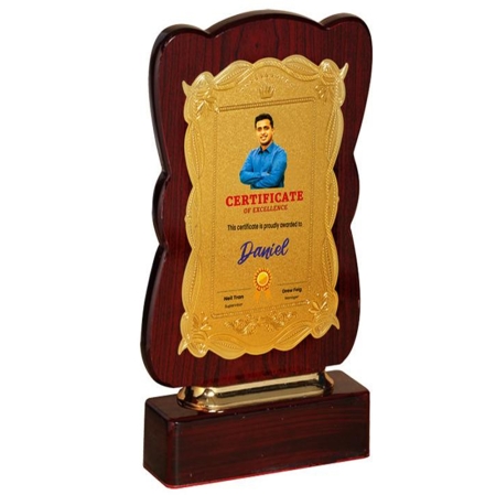 Wooden Awards 8.5In Height