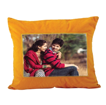 VELVET PILLOW - YELLOW (15 inch)