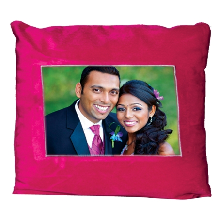 VELVET PILLOW - MEGENTA (15 inch)