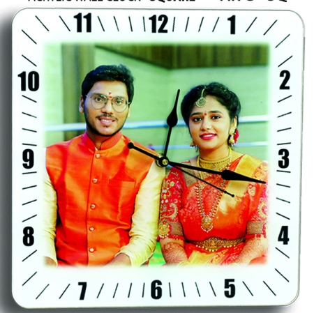 ACRYLIC CLOCK - SQUARE