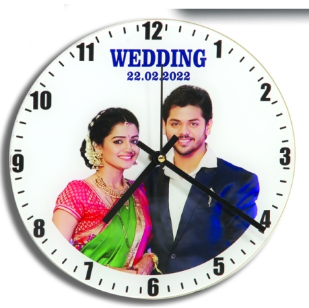 ACRYLIC CLOCK - ROUND