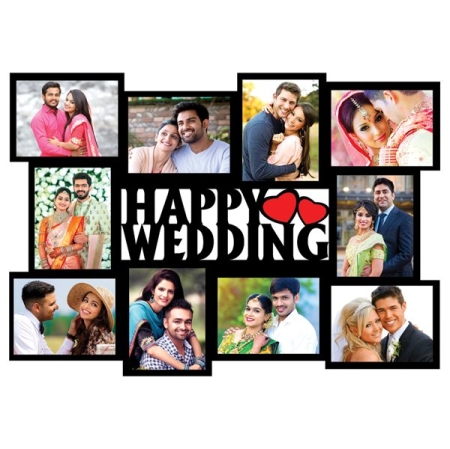 10 PIC MDF SUBLIMATION -HAPPY WEDDING