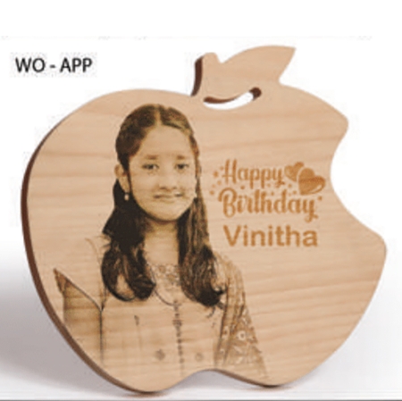 APPLE WOOD ( 8 x 8 IN)