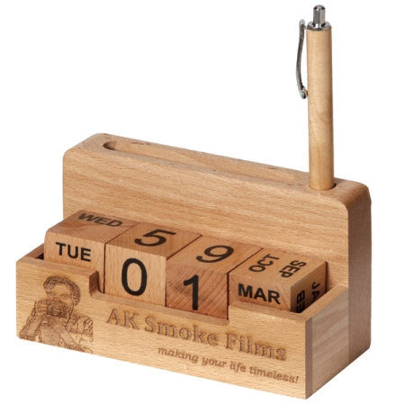 DATE PEN STAND WITH PEN
