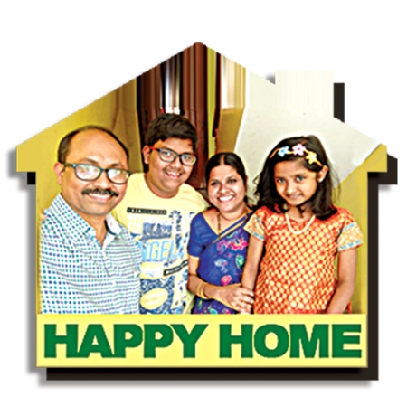 4IN MDF FRIDGE MAGNET - HOME