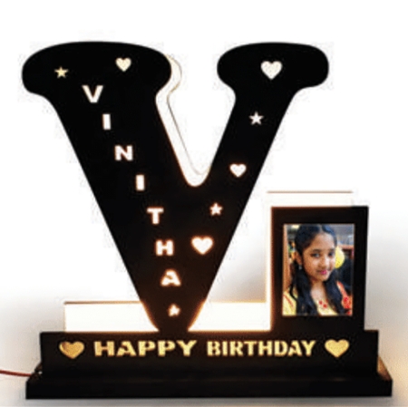 SINGLE LETTER LED CUT OUT