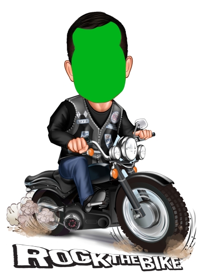 CARICATURE - RIDER
