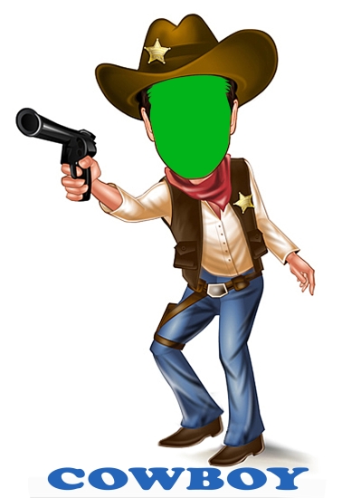 CARICATURE - COW BOY