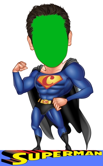 CARICATURE - SUPERMAN