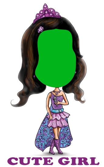 CARICATURE - CUTE GIRL
