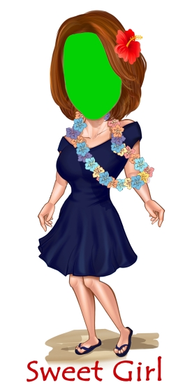 CARICATURE - SWEET GIRL