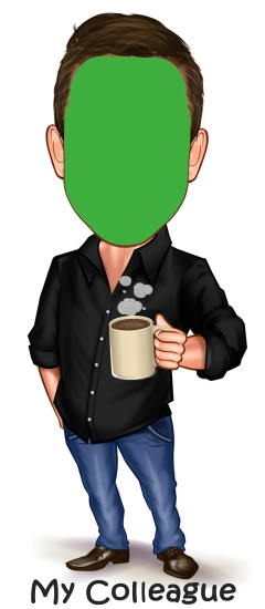 CARICATURE - COLLEAGUE