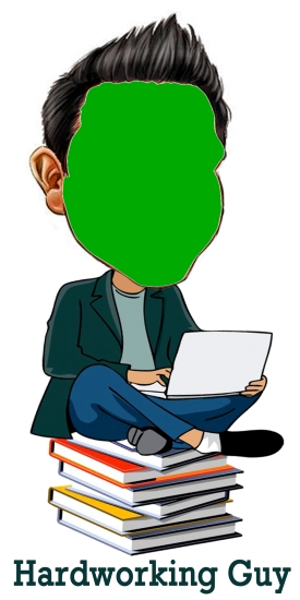 CARICATURE - HARDWORKING GUY