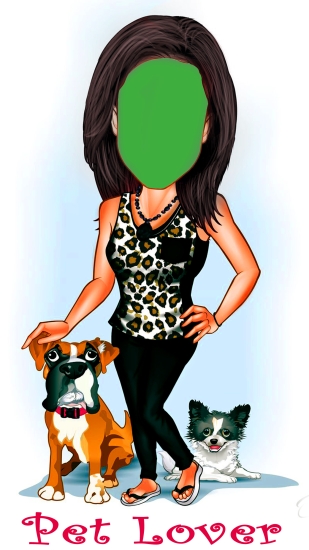 CARICATURE - PET LOVER