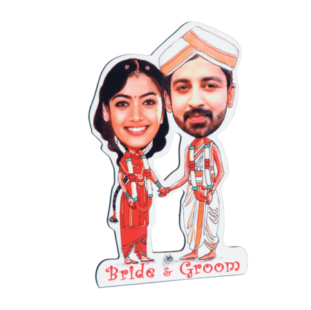 CARICATURE - BRIDE & GROOM