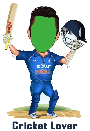 CARICATURE - CRICKET LOVER