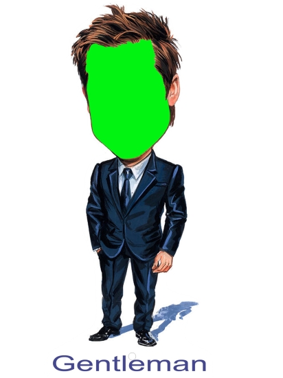 CARICATURE - GENTLE MAN
