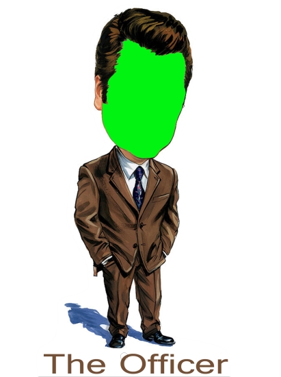 CARICATURE - OFFICER