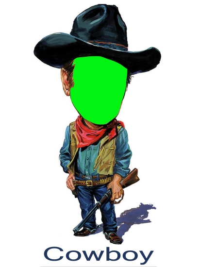 CARICATURE - COW BOY