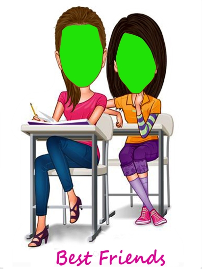 CARICATURE - BEST FRIENDS