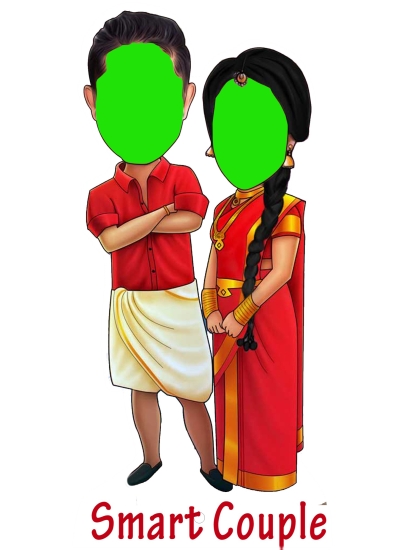 CARICATURE - SMART COUPLE