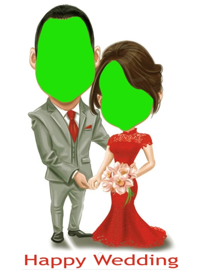 CARICATURE - HAPPY WEDDING