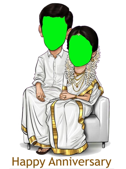 CARICATURE - HAPPY WEDDING