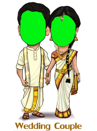 CARICATURE - WEDDING COUPLE