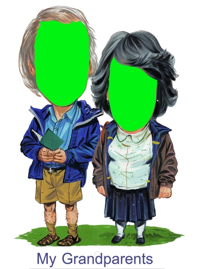 CARICATURE - GRANDPARENTS