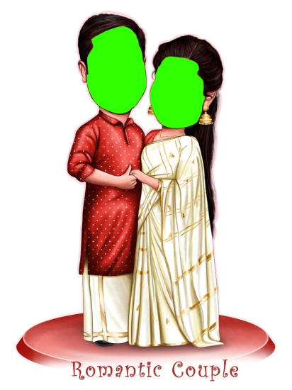 CARICATURE - ROMANTIC COUPLE