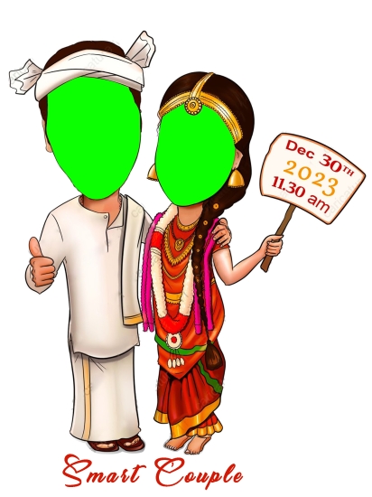 CARICATURE - SMART COUPLE