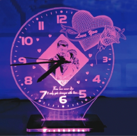 ACRYLIC CLOCK