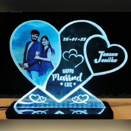 Acrylic Table Top - Heart