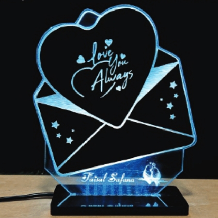 Acrylic Table Top - Mail box