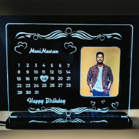 Acrylic Table Top - Happy Birthday
