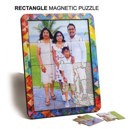 Rectangle Magnetic Puzzle (8 x 6 in)
