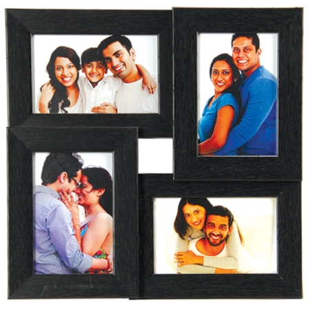 4 Frame Collage - Black