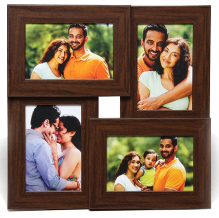 4 Frame Collage - Brown