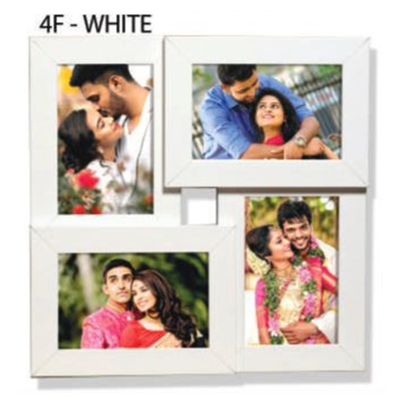 4 Frame Collage - White