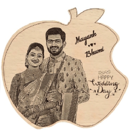 Apple Wood (6.5 x 6.5 in)