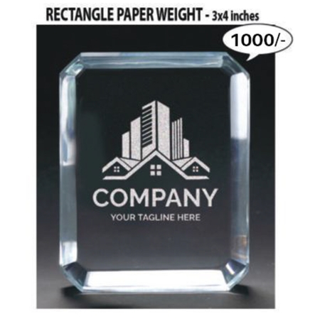 RECTANGLE PAPER WEIGHT 