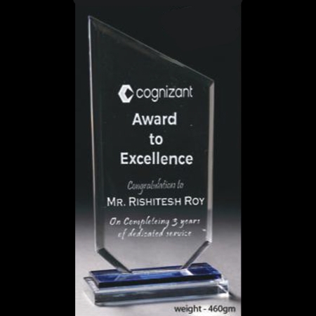 BLUE PILLAR CUT AWARD