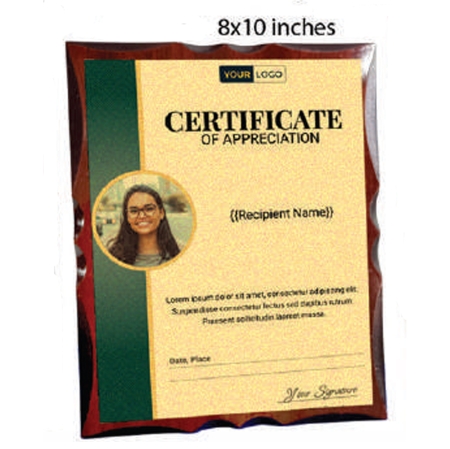 WOODEN MOMENTO - 8 x 10 INCH