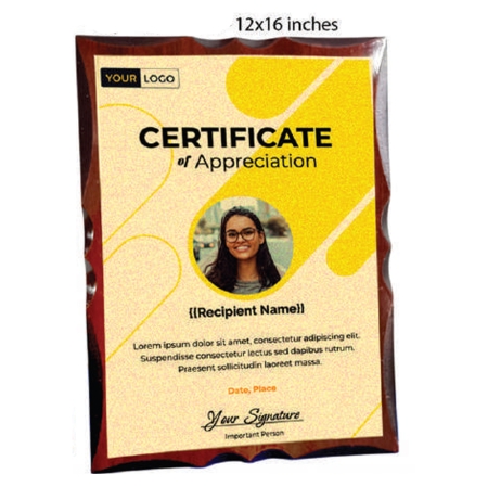 WOODEN MOMENTO - 12 x 16 INCH