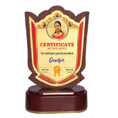 WOODEN MOMENTO - 6 INCH