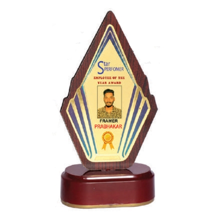 WOODEN MOMENTO - 7.5 INCH