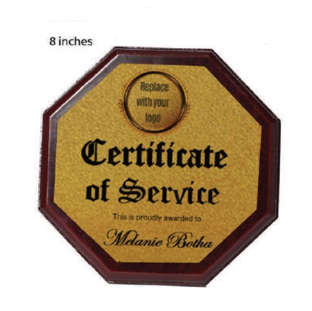 WOODEN MOMENTO - 8 INCh