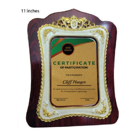 WOODEN MOMENTO - 11 INCH