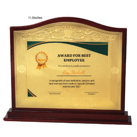 WOODEN MOMENTO - 11.5 INCH