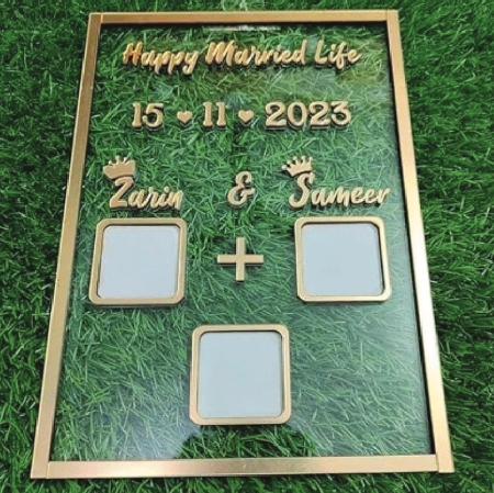 FINGER IMPRESSION FRAME (12 x 8 IN)
